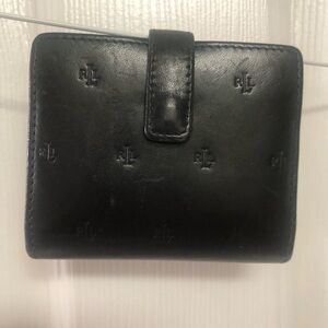 Ralph Lauren Black Leather Wallet